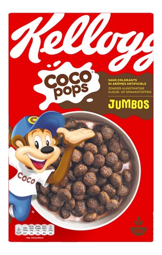 Kellogg S Coco Pops Jumbos Cereales Chocolat 375g Colruyt Kellogg S Coco Pops Jumbos Cereales Chocolat 375g Colruyt