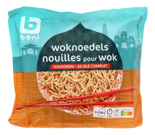 BONI Noedels Volkoren 2x150g