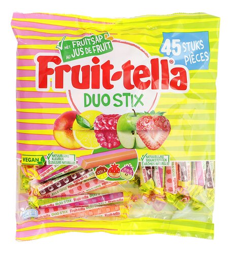 FRUIT-TELLA Duo Stix vegan 400g