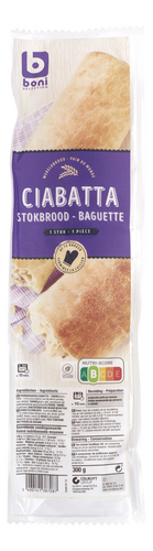 BONI ciabatta voorgebakken 300g