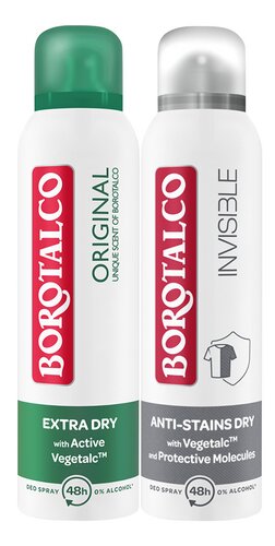 BOROTALCO deodorant orginal/invisi 150ml