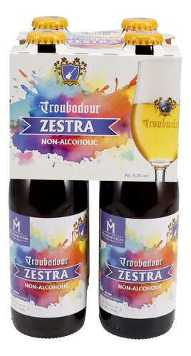 TROUBADOUR Zestra 0,3% 4x33cl