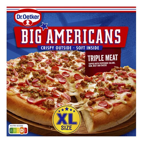 DR.OETKER BIG AMERICANS Triple Meat 565g