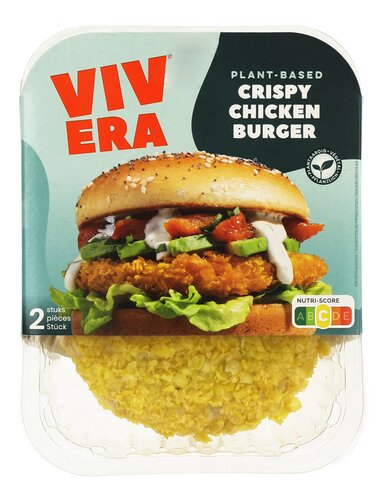 VIVERA Pantaardig krok.kipburger 2x100g