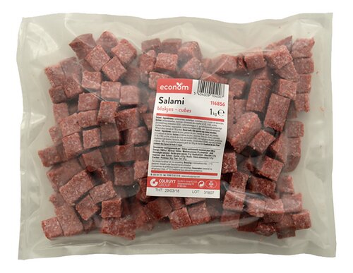 ECONOM salami blokjes 1kg