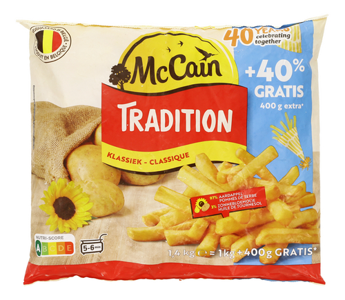 MCCAIN Trad. | Klas. + 400g gr. 1,4kg
