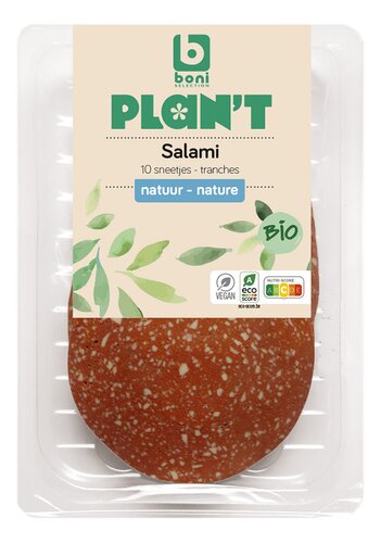 BONI PLAN'T salami sneden Bio 100g