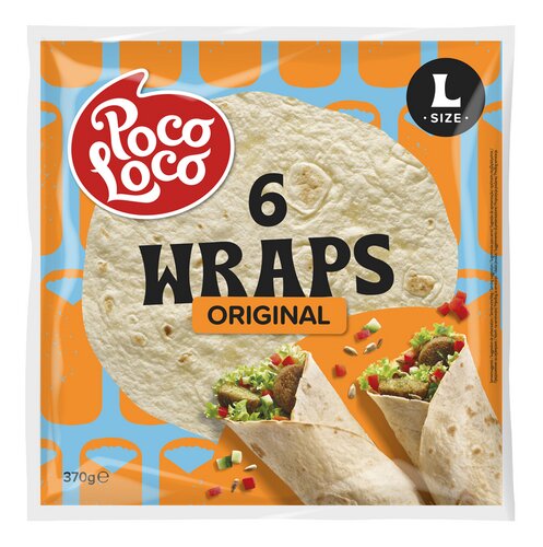 POCO LOCO wraps Mexicaans 6st 370g