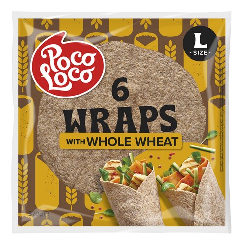 POCO LOCO wraps volkoren 370g