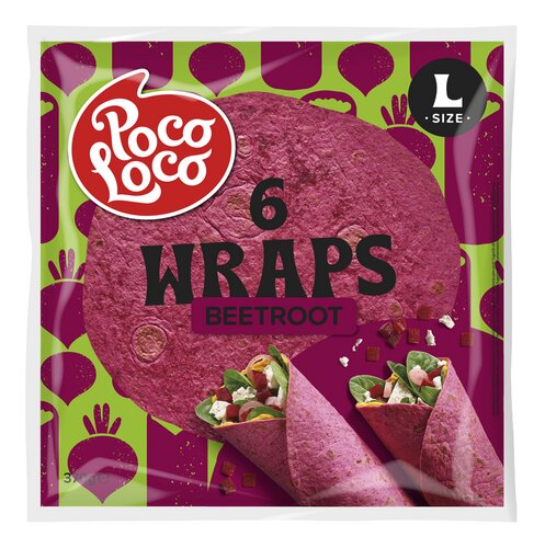 POCO LOCO veggie wrap rod.biet 25cm 370g