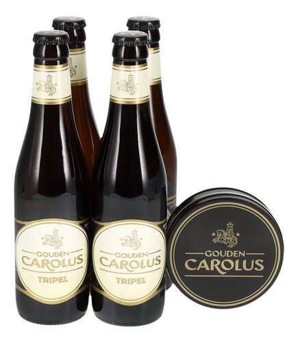 GOUDEN CAROLUS Trip+onderlegg.gr. 4x33cl