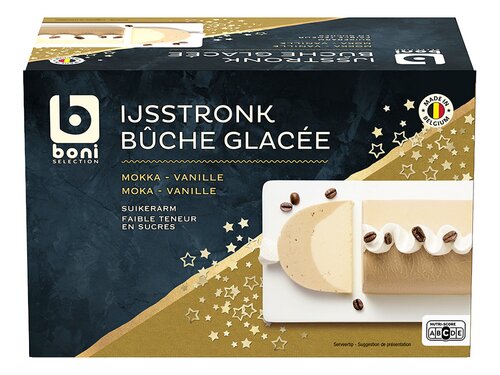 BONI Ijsstronk Mokka Vani Suikerar 500ml
