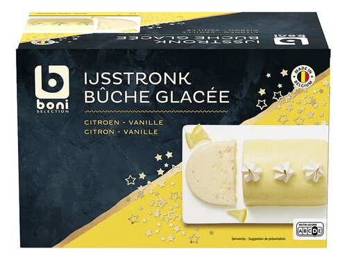 BONI Ijsstronk Citroen Vanille 500ml