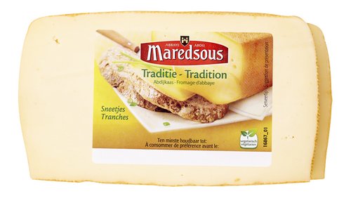 Maredsous Fromage fromage abbaye Tradition tranches 330g Colruyt