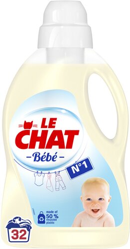 LE CHAT Wasmid. vloeibaar Bébé 32d 1,44L