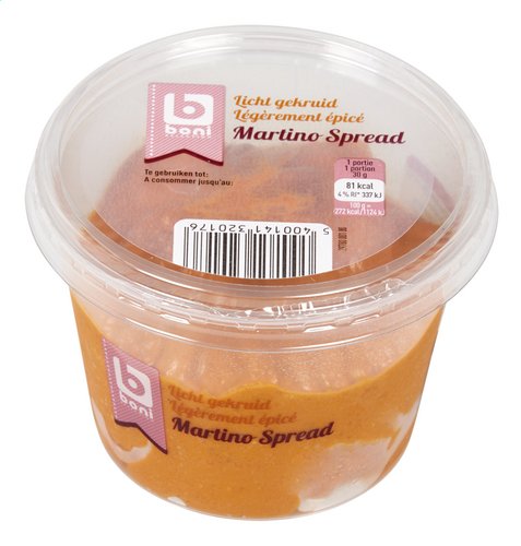 BONI Martino Spread licht gekr. 200g