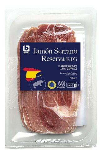 BONI Serranoham Reserva 12m GV 200g