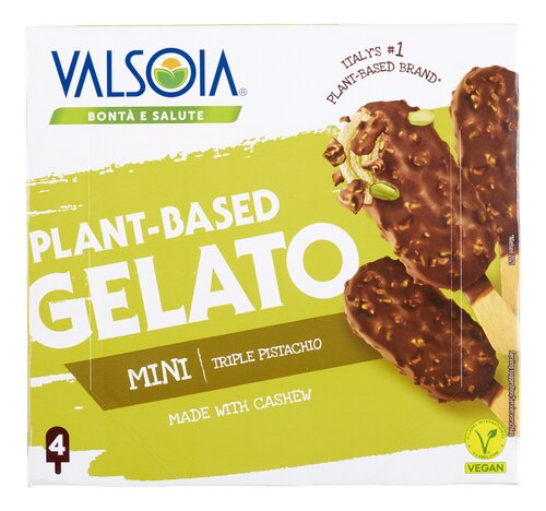 VALSOIA mini stick pistache 4st 4x50ml