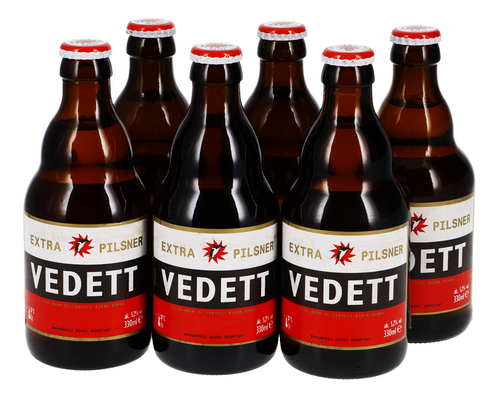 VEDETT extra Pilsner 5,2% 6x33cl