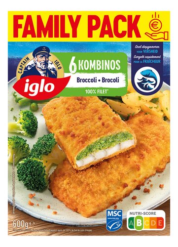 IGLO Kombinos broccoli MSC 600g