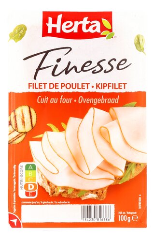 HERTA Finesse Kipfilet Natuur 100g