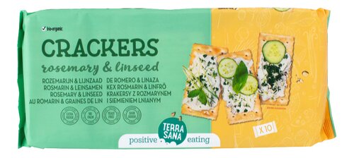 TERRASANA crackers roz-lijnz.bio 250g
