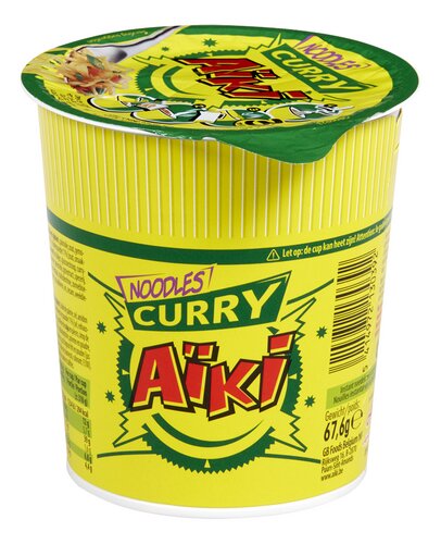 AIKI noodles curry cup 67,6g