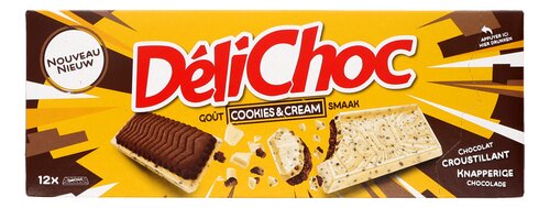 DÉLICHOC Cookies&Cream 150g