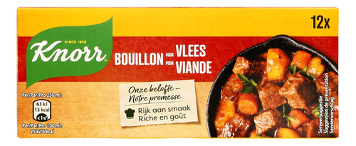 KNORR bouillon Original vlees 12st