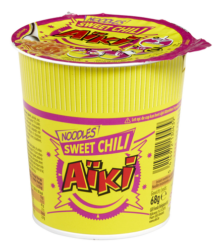 AIKI noodles sweet chili cup 68g