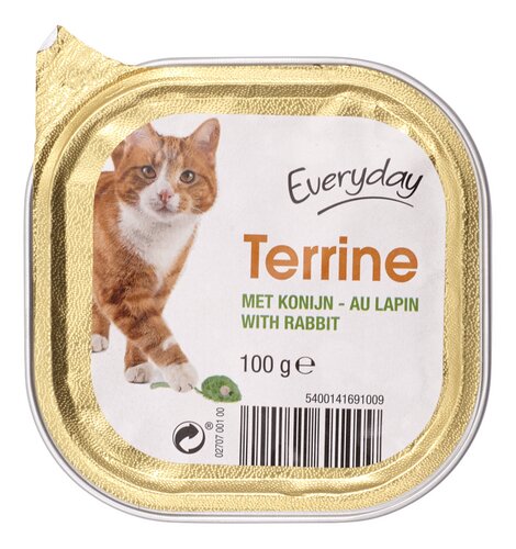 TERRINE EN LAPIN CHAT 100G