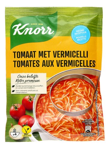 KNORR Soep Tomaat Vermicelli 67g