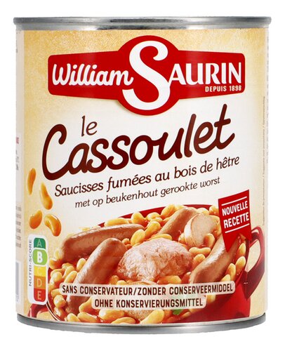 WILLIAM SAURIN Cassoulet blik 840g