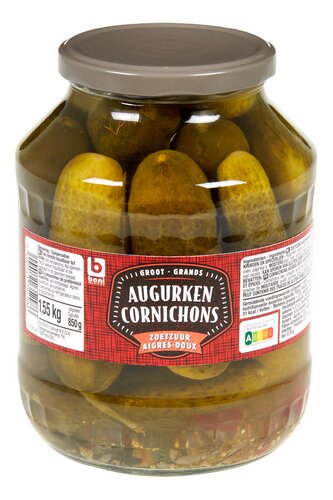 BONI augurken zoetzuur 1,550kg