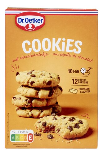DR.OETKER Coookies Chocoladestukjes 235g