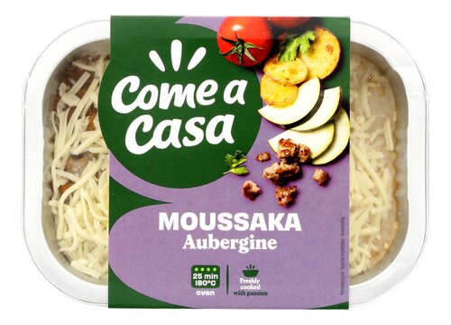 COME A CASA moussaka aubergine 400g