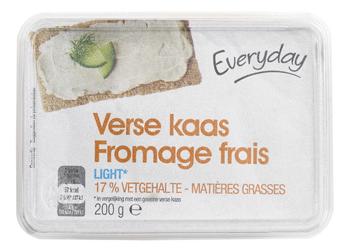 EVERYDAY verse kaas light 17%vg 200g