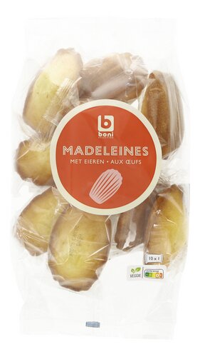 BONI cake Madeleines 10st 10x25g
