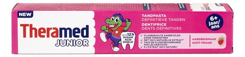 THERAMED tandpasta kids aardbei 75ml