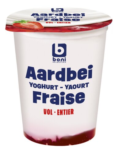BONI yoghurt aardbei 200g