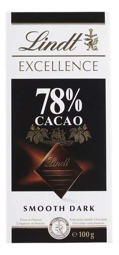 LINDT EXCELLENCE Smooth Dark 78% 100g