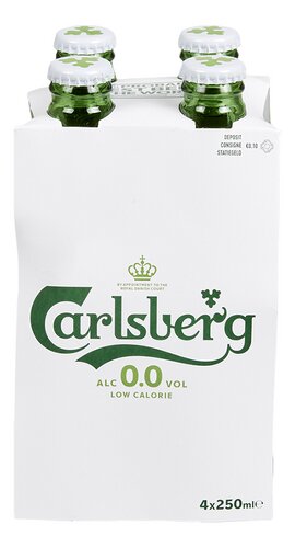 CARLSBERG 0,0% pils 4x25cl | - Collect&Go