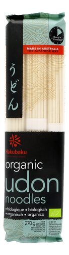 HAKUBAKU noodles udon bio 270g