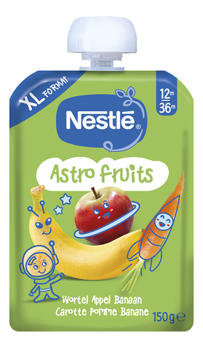 NESTLÉ Astro Fruits Ap-Ba-Wo 12-36m 150g