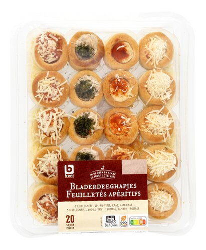 BONI bladerdeegpasteitjes 20st