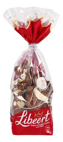 LIBEERT zakje melk décoré sint 160g