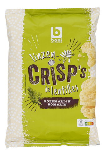 BONI Crisp's Linzenchip Rozemarijn 40g