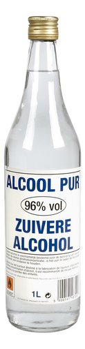 alcool pur 96,0%vol 1L