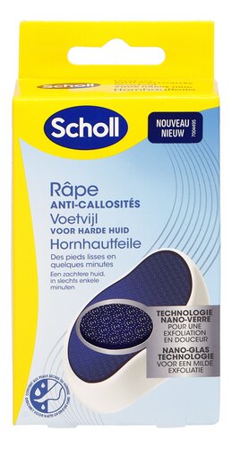 SCHOLL voetvijl nano glas