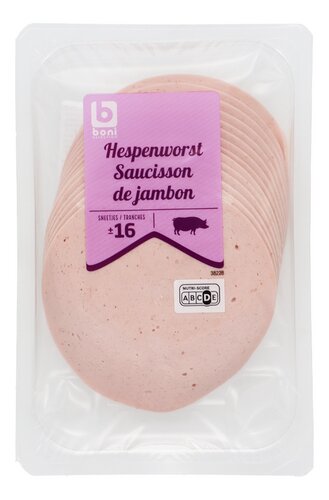 BONI hespenworst sneetjes 200g
